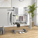 3/4 Tier Clothes Airer Stainless Steel Clothes Drying Rack | Medium