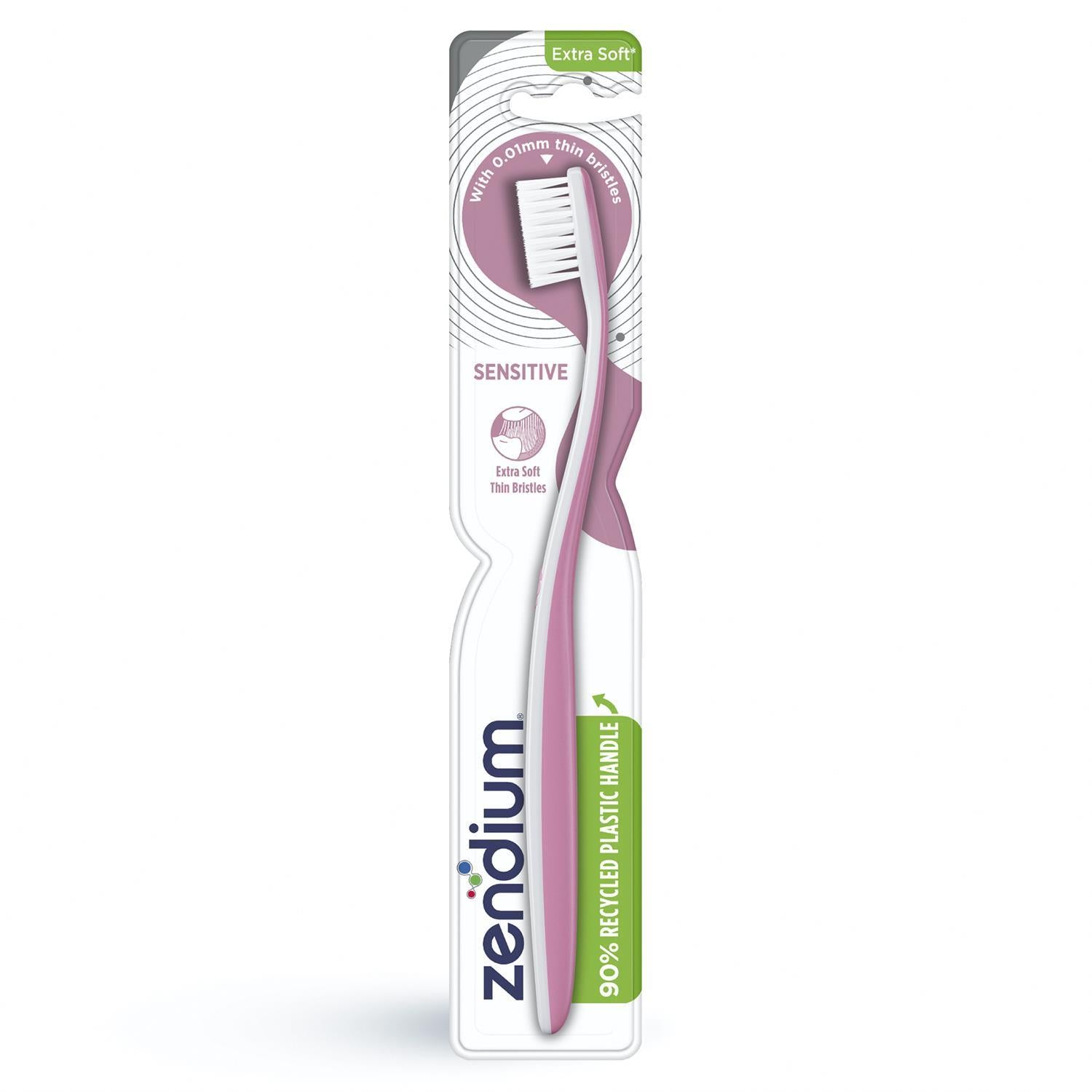 Sensitive Extra Soft Thin Bristles Toothbrush For Precise Cleaning