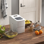 Ice Maker 12kg Per 24h Production With Scoop Basket | One Size | White