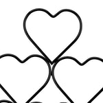3pcs Heart-shaped Stackable Plant Climbing Trellises