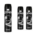 Xl Black 48h Fresh Frozen Pear & Cedarwood Scent Body Spray Deo, 3x 200ml