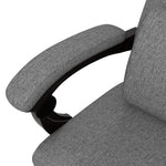 Home Office Swivel Chair W/ Footrest | Dark Gray