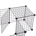 Diy Pet Playpen Metal Wire Fence Guinea Pig Small Animals Cage 12 Panel