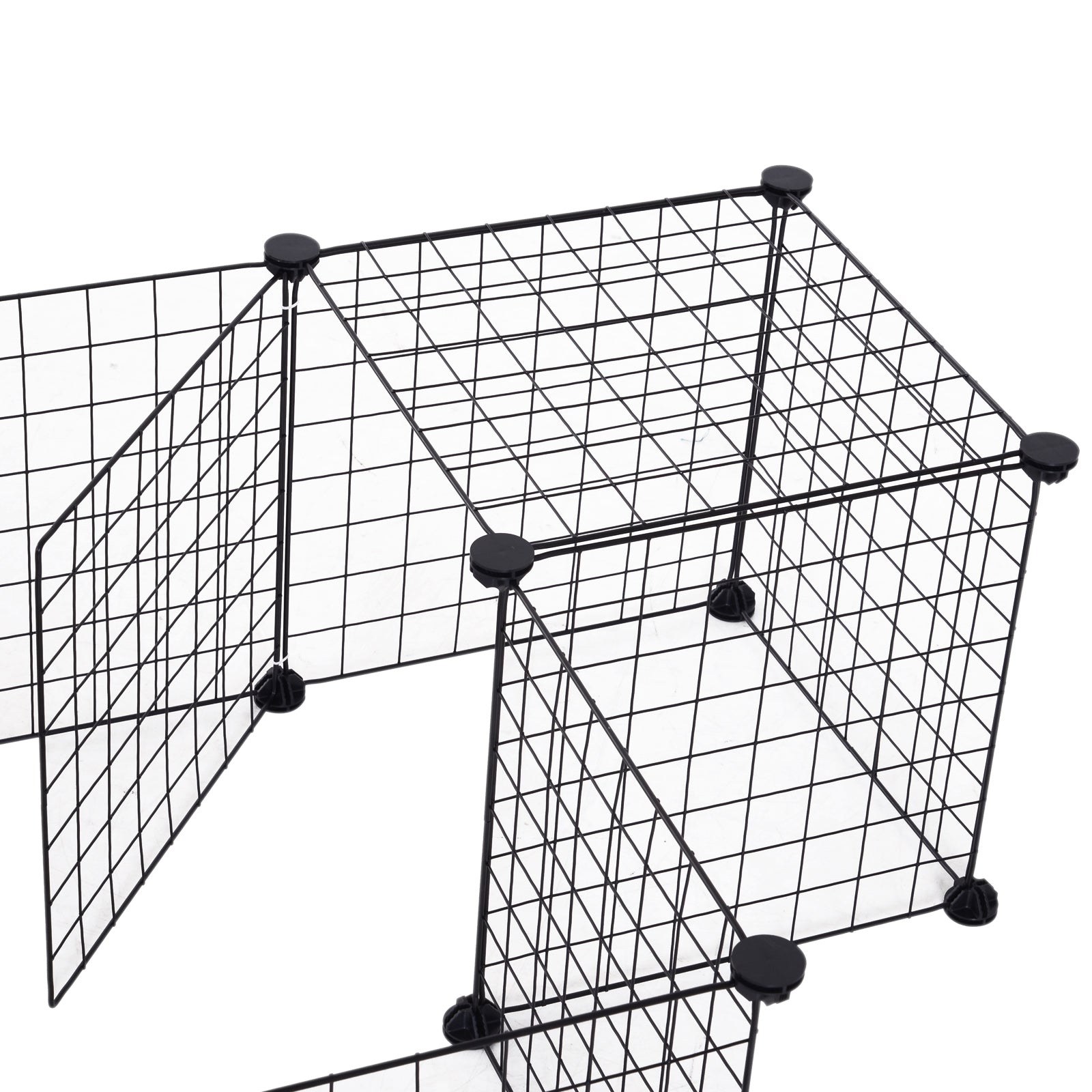 Diy Pet Playpen Metal Wire Fence Guinea Pig Small Animals Cage 12 Panel