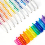10pc Shimmer Scented Gel Pens For Kids