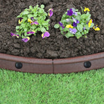 Flexible Lawn Edging 1.2m X 24 | Brown