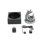 Tabletop Resin Water Fountain With Led Light