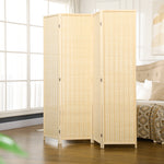 4 Panel Folding Room Divider Wall Privacy Screen Protector