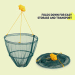 Set Of 2 Crab Drop Nets