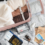 40x20x25cm Cabin Carry-on Suitcase - Lightweight, Durable, 4-wheel Luggage - 100+ Airlines Approved | Cabin | Rose
