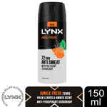 Jungle Fresh Spray Antiperspirant Deodorant 72h Protection Antisweat, 150ml
