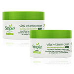 Kind To Skin Vital Vitamin Night Cream For Sensitive Skin 50ml | Set of 2
