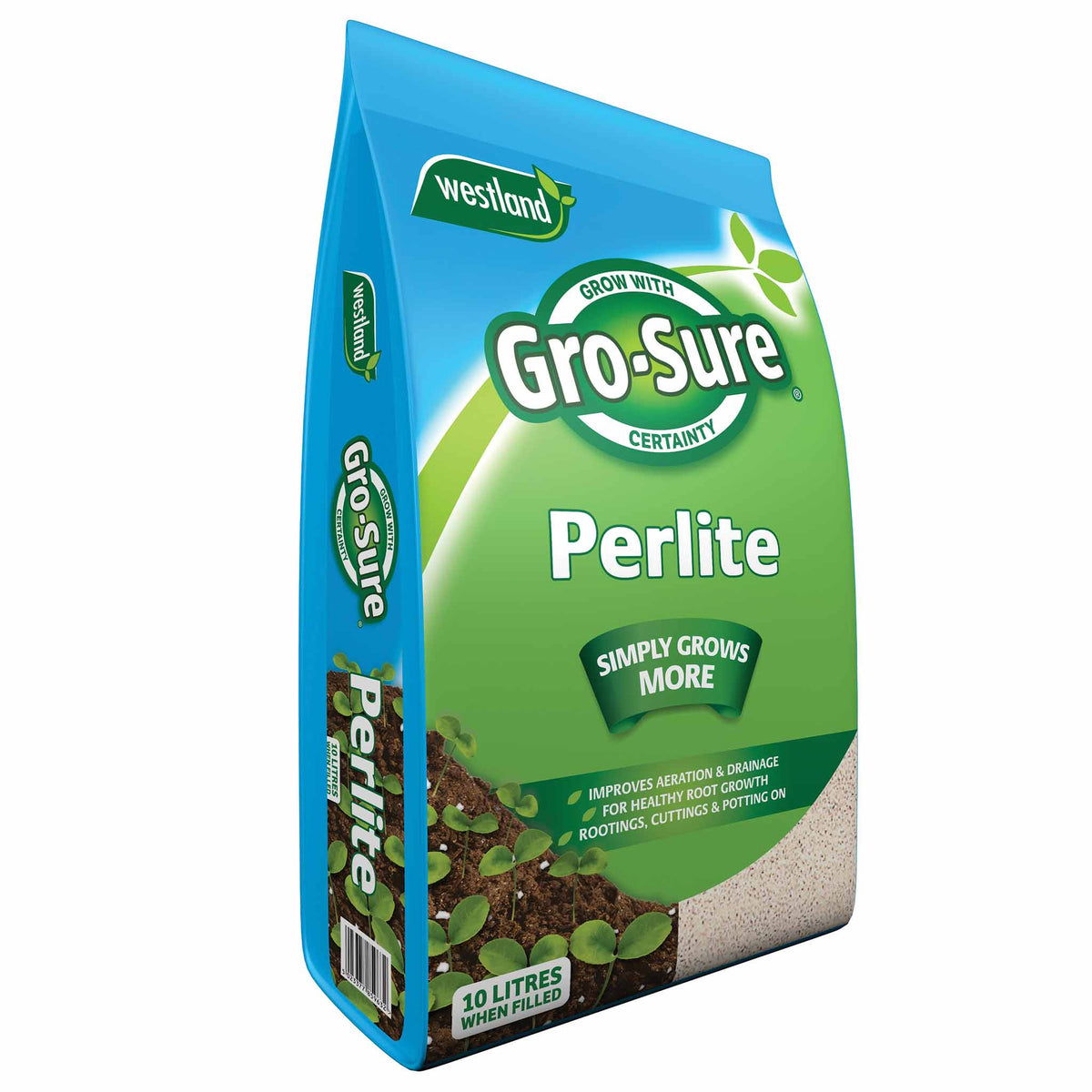 Perlite 10 Litre Lightweight Volcanic Soil Improver | Set of 2