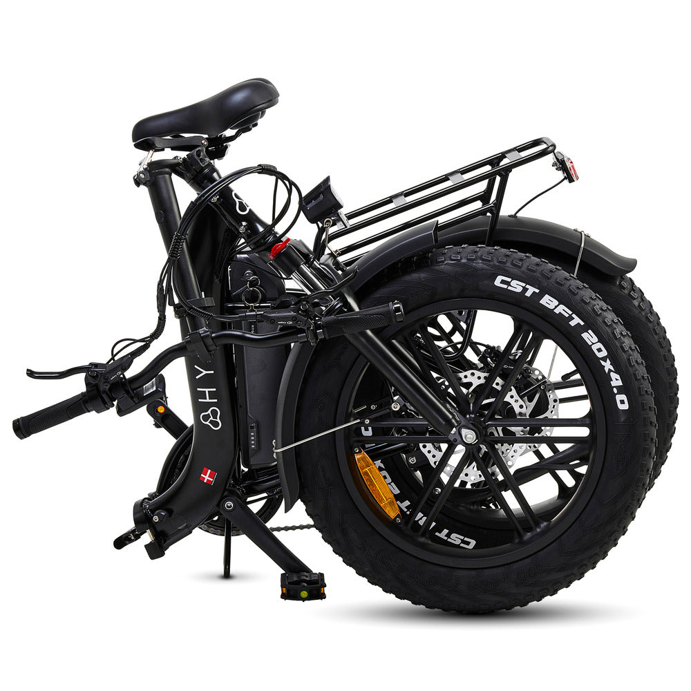 Vester Step 2024 Electric Folding Bike 20 Inch Wheel E-bike | Black
