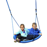 Round Swing Kids Game Spin Rope Playground Steel Φ100cm Playroom