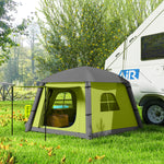 Inflatable Camping Tent, Easy Setup 2 Man Tent | Green