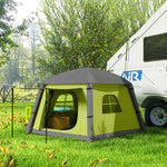Inflatable Camping Tent, Easy Setup 2 Man Tent | Green