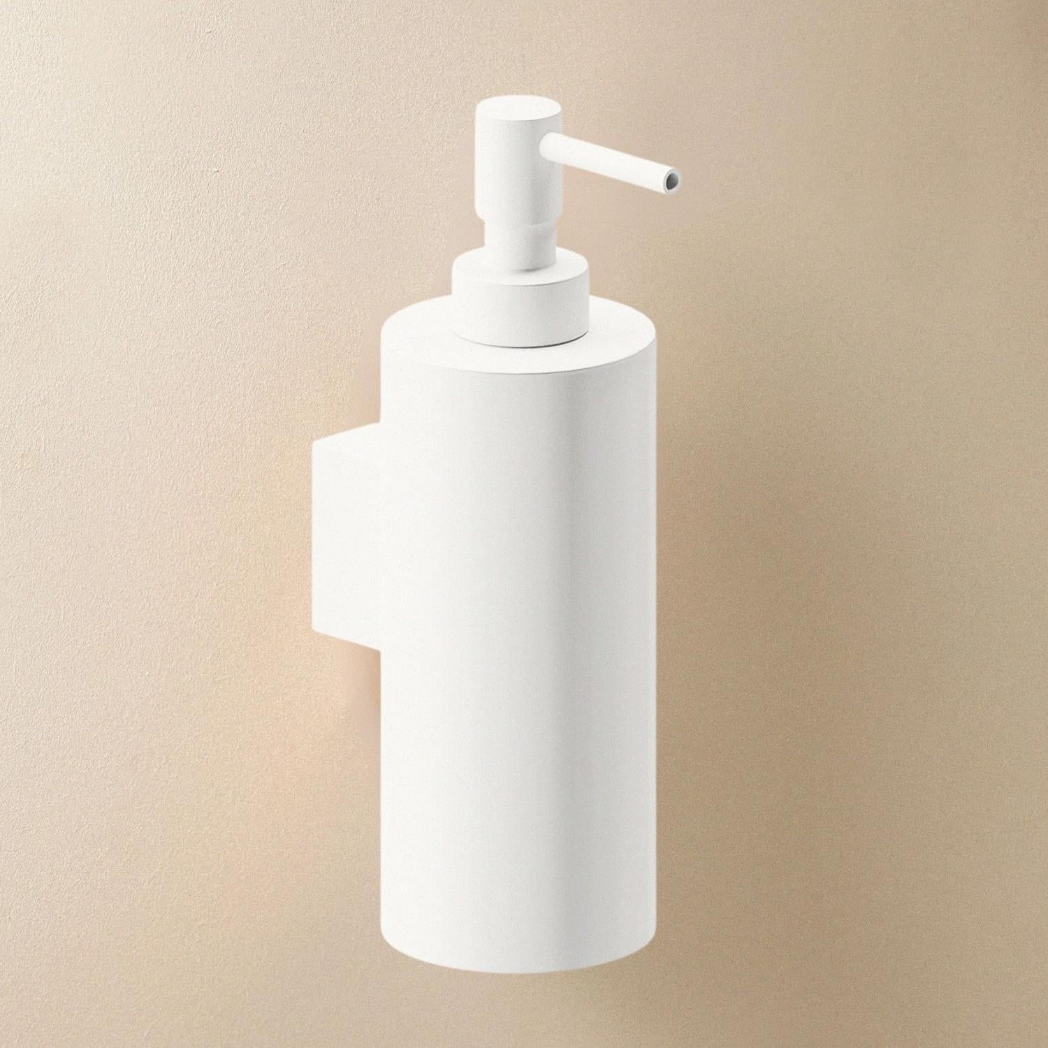 Wall Soap Dispenser, 17.6 X 9.5 X 6.2 Cm, Collection As+ | Matte White