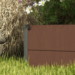 Garden Planter With Trellis For Climbing Plants | Brown