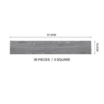 Pvc Flooring Wood Effect Rustic Wood Grain Self-adhesive