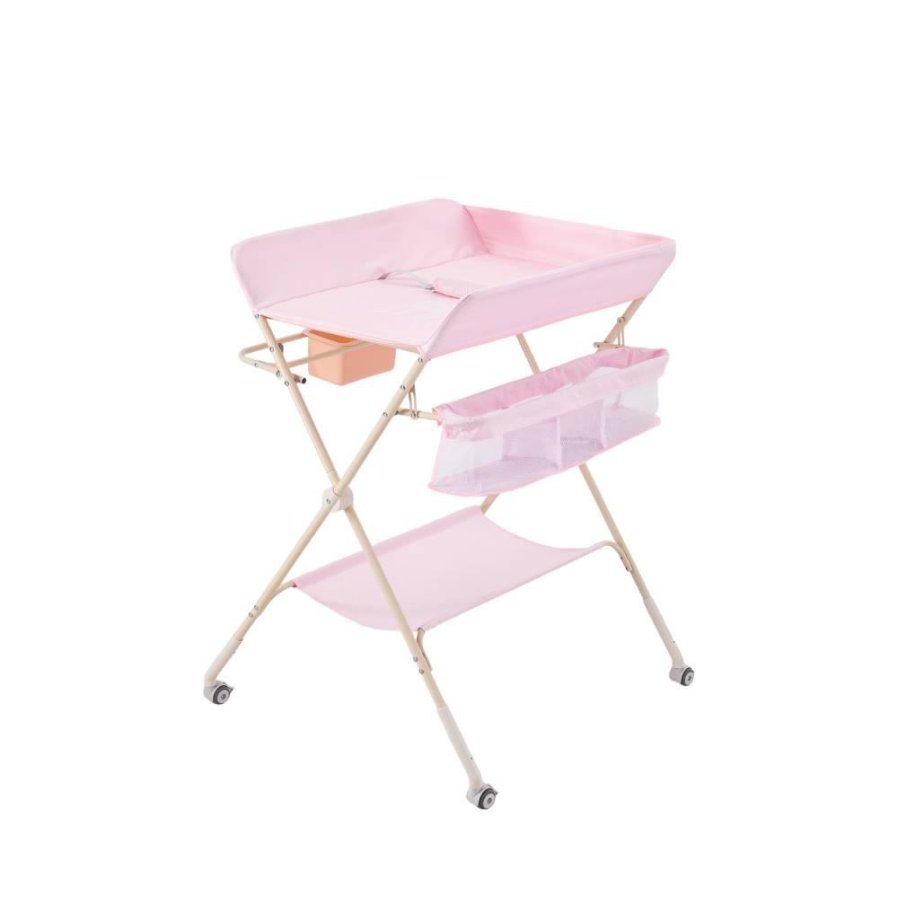 Versatile Folding Baby Changing Table | Pink