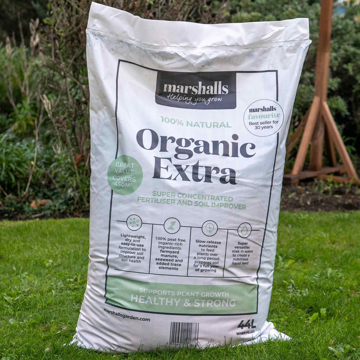 Organic Extra Fertiliser And Soil Improver | Set of 2