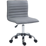 Ergonomic Executive Chair Armless | Dove Gray