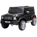 Mercedes Benz G500 12v Kids Electric Ride On Car W/ Remote Control | Black