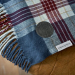 Ainsley Tartan Faux Cashmere Large Throw | Multi Colour