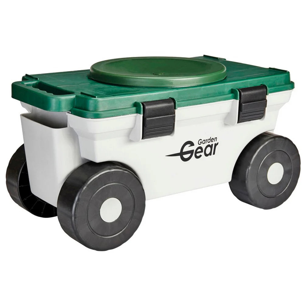 Garden_Gear Rotating Seat And Tool Store