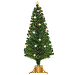 3/4/5ft Prelit Christmas Tree Fiber Optic Home | 5ft | Green