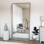 Hanaka - Rectangle Mirror | 200cm x 100cm | Walnut Wood