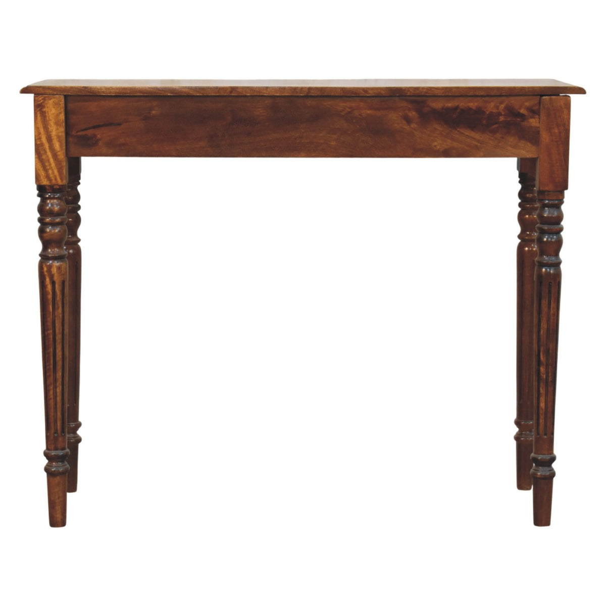 Solid Wood Heritage Turned-leg Console Table
