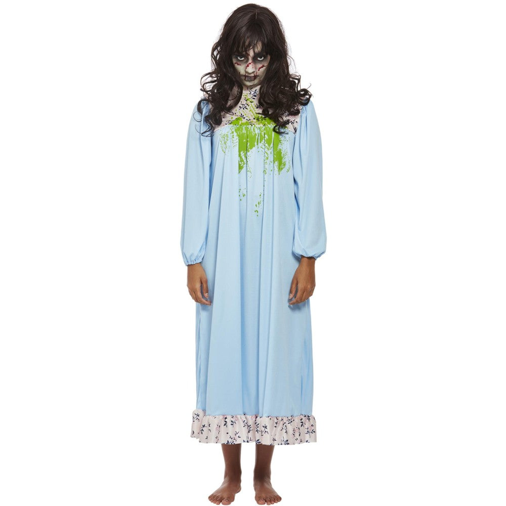 Possessed Girl Costume, Blue | Medium