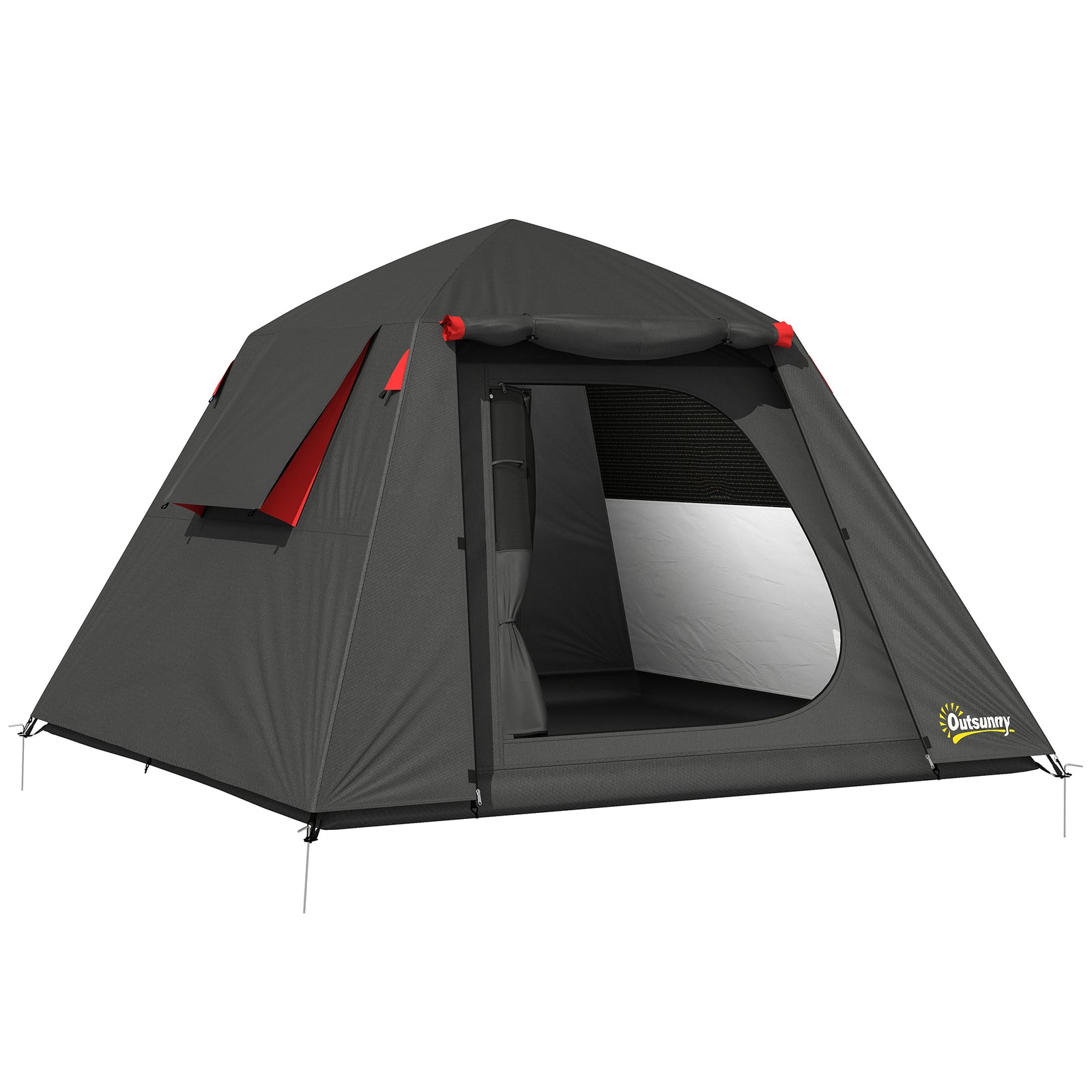2 Man Camping Tent 3000mm Waterproof | Dark Grey