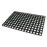 Rondo Rubber Ring Door Mat | One Size | Black