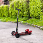 Child 3-wheel Scooter Light Music Water Spray Rechargeable 3-6 Yrs | Red