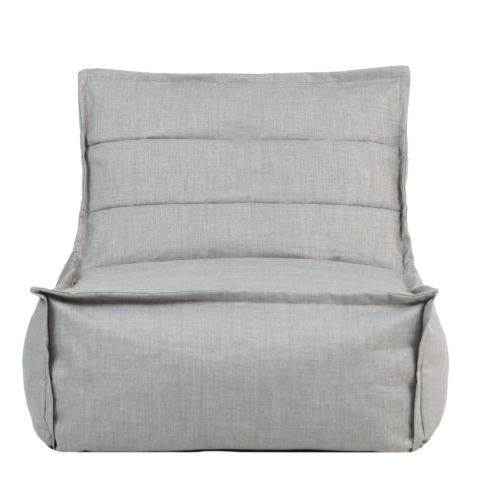 Dolce Indoor Outdoor Bean Bag Lounger Patio Chairs, Grey