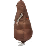 Inflatable Poop Costume, Brown