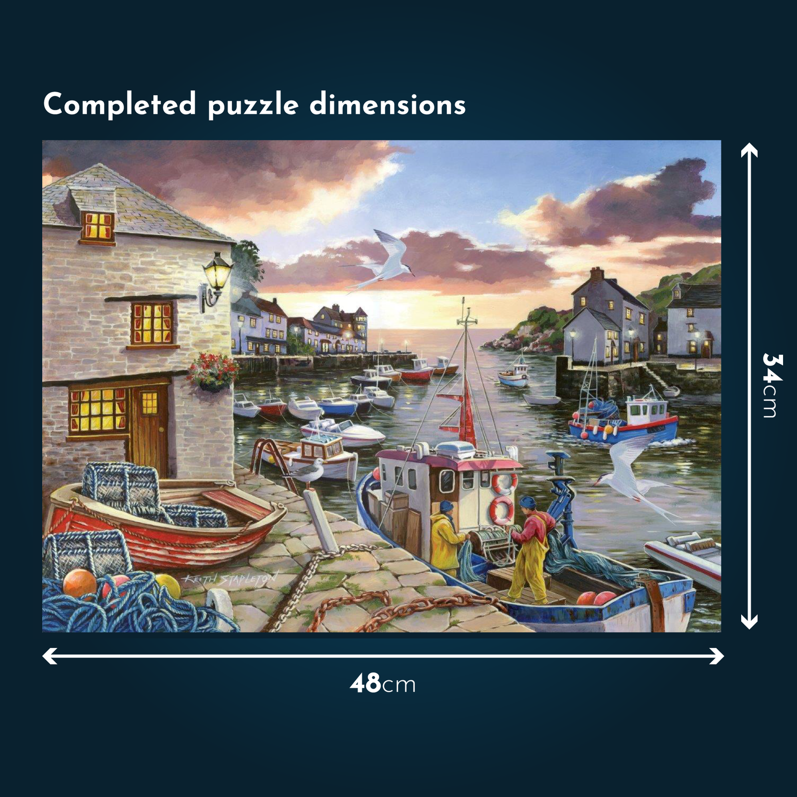 Twinkling Lights Jigsaw - Big 250 Piece Jigsaw Puzzle For Adults & Kids, With Extra Large Pieces