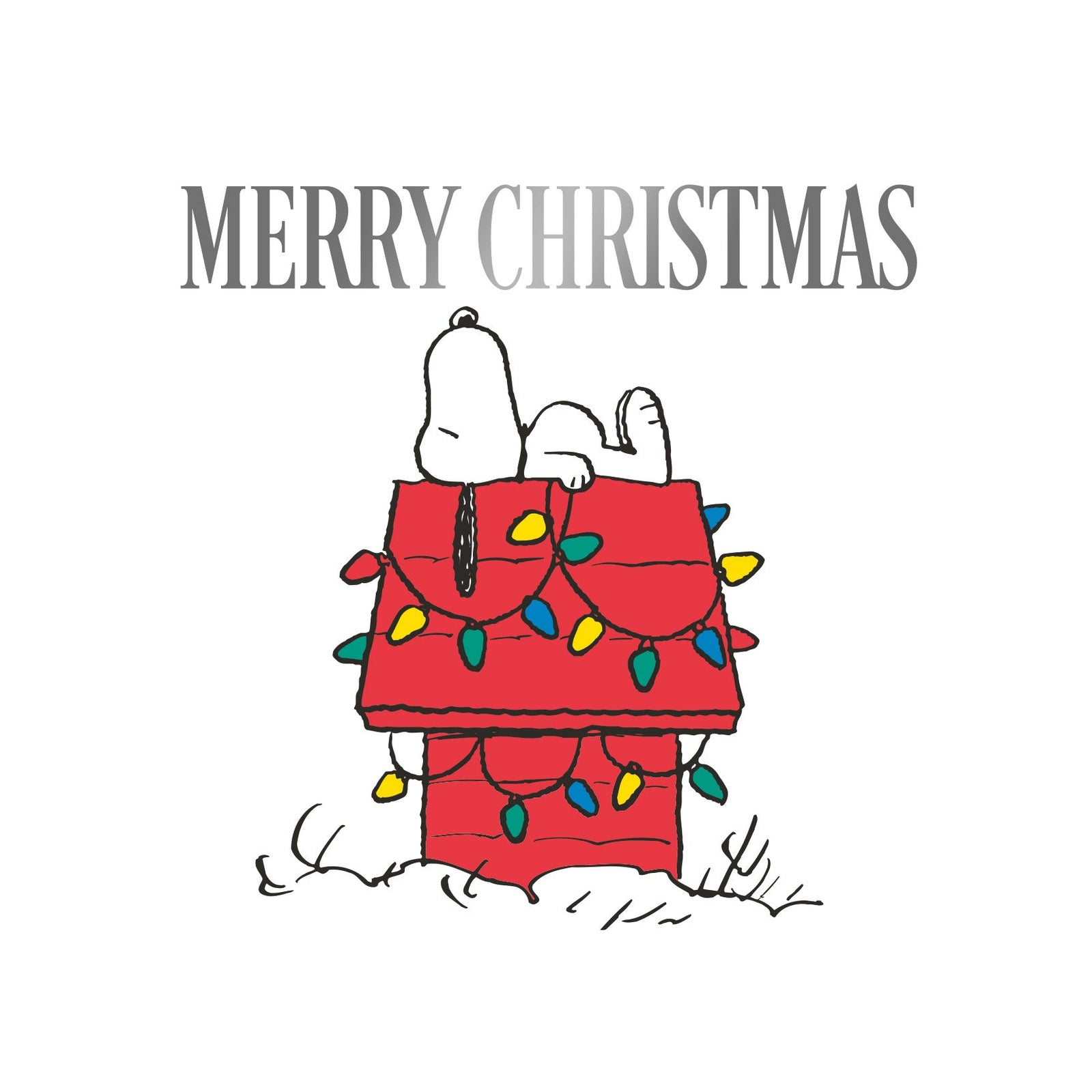 Snoopy Multipack Of 12 Christmas Cards Official Product
