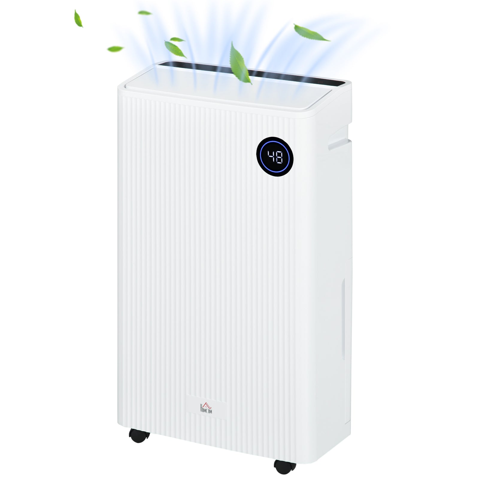 16l Per Day Quiet Air Dehumidifier With Purifier Uvc Timer | One Size | White