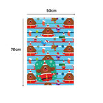 Christmas Wrapping Paper 2 Sheets & 2 Tags