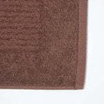 Imperial Plain Turkish Cotton Bath Mat | 50 x 80cm | Chocolate