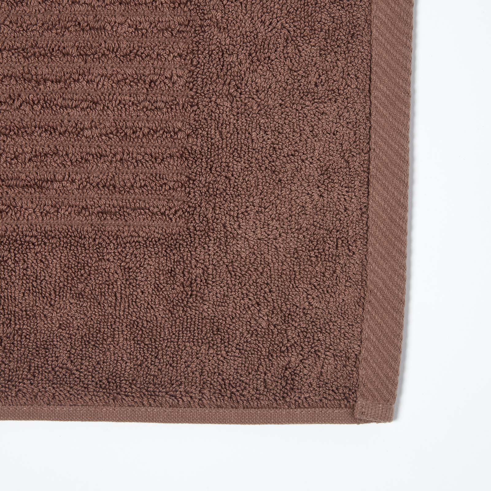 Imperial Plain Turkish Cotton Bath Mat | 50 x 80cm | Chocolate