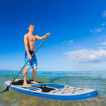 Paddle Board, 10.6', Non-slip, Accessories, Bag | White