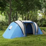 2 Bedroom Camping Tent With Living Area, 3000mm Waterproof | Blue