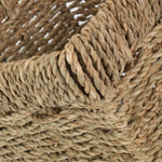 Seagrass Square Waste Paper Basket Bin