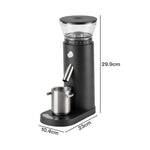 Spector Coffee Grinder Usb Rechargeable Timer Memory 60 Settings Black