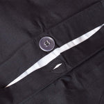 Egyptian Cotton Duvet Cover With Pillowcase, 200 Tc | Single | Black